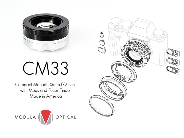 Объектив CM33 будет доступен в вариантах с креплениями Fujifilm X, Sony E и Canon M