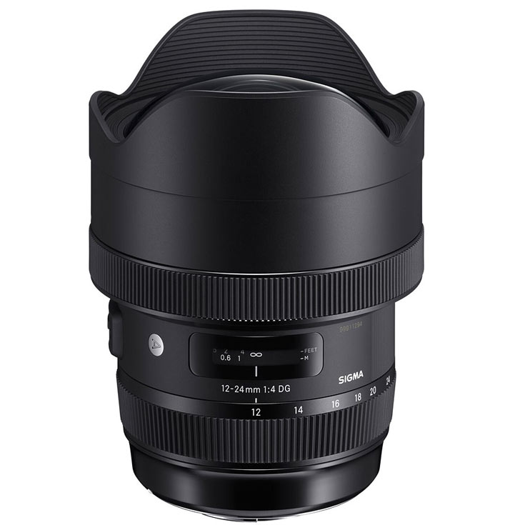 Объектив Sigma 12-24mm F4 DG HSM Art выпускается в вариантах для камер Canon, Nikon и Sigma