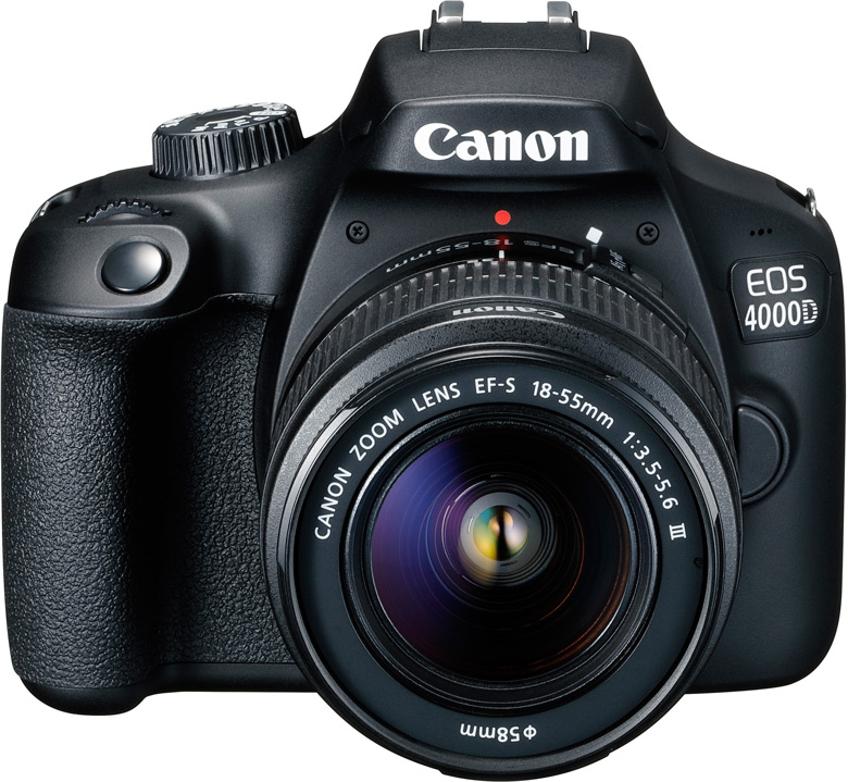 Камера Canon EOS 4000D относится к начальному уровню