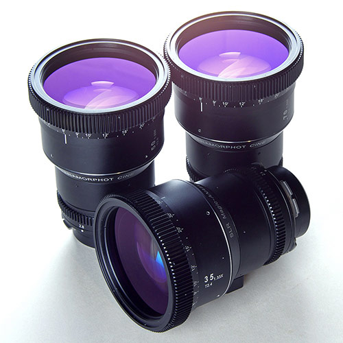 SLR Magic включает в набор для самодеятельных киношников аноморфотные объективы Anamorphot-Cine 35mm T2.4, 50mm T2.8 и 70mm T4 системы Micro Four Thirds