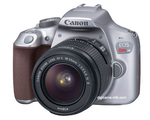 В продаже серебристый вариант камеры Canon EOS Rebel T6 (EOS 1300D) появится до конца года