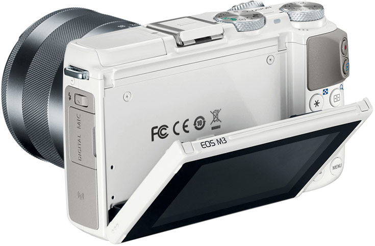 Беззеркальная камера Canon EOS M3 со сменными объективами адресована энтузиастам фотографии