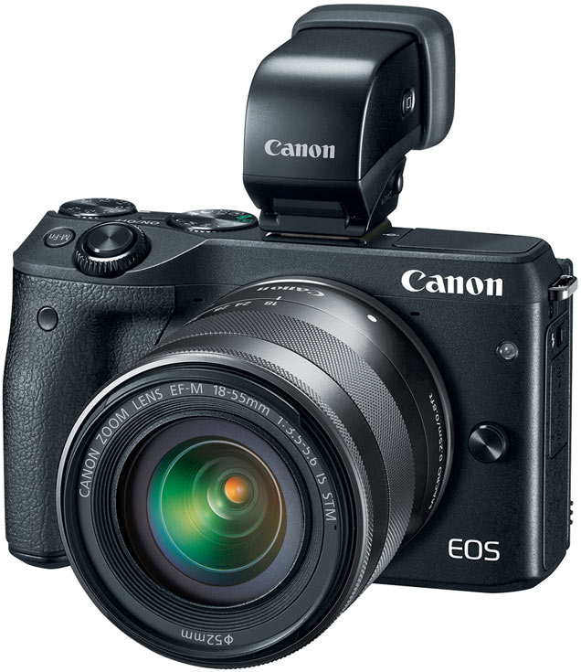 Беззеркальная камера Canon EOS M3 со сменными объективами адресована энтузиастам фотографии