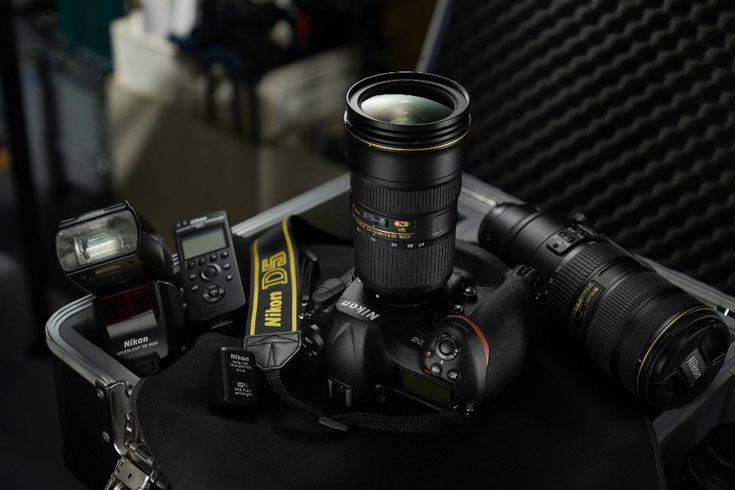 Камера Nikon D5 позволяет вести серийную съемку со скоростью до 14 к/с
